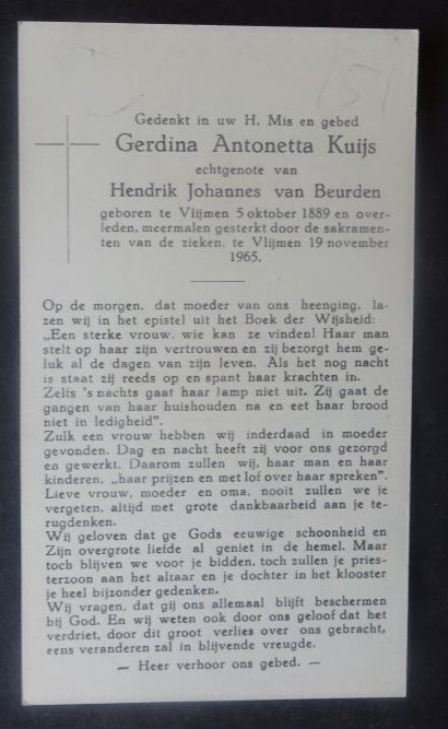 Kuijs Gerdina A. 1965