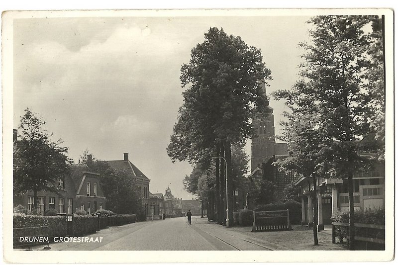 Grotestraat Drunen - ca. 1930