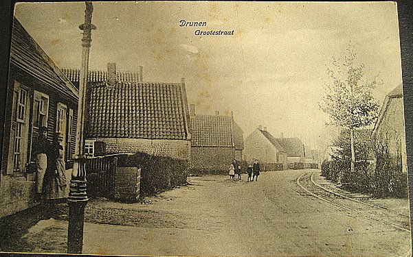 Grootestraat Drunen- omstreeks 1910-