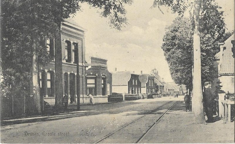 Grootestraat Drunen begin 1900