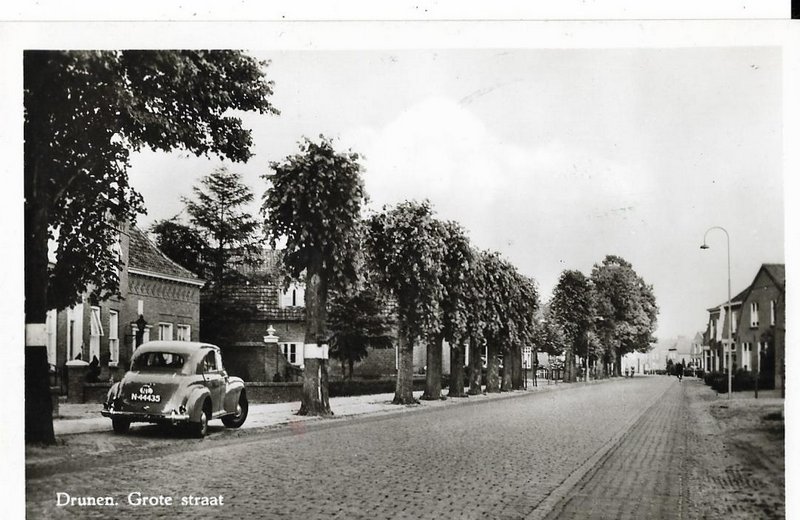 Grotestraat Drunen ca. 1950