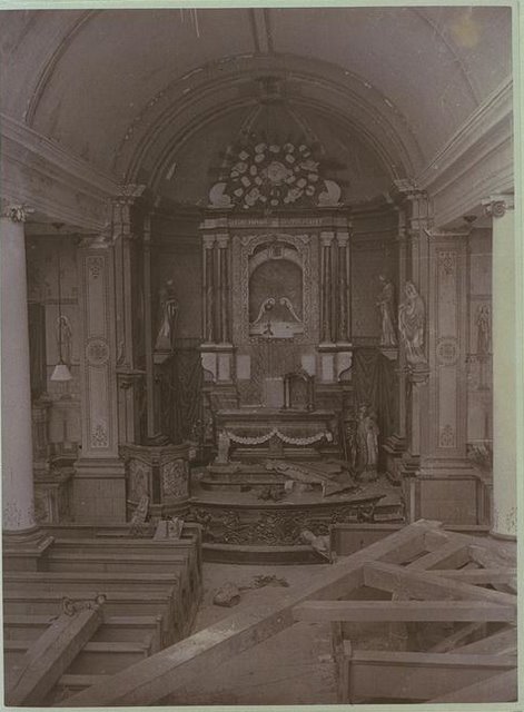 Kerk verwoest - 1944 Hedikhuizen