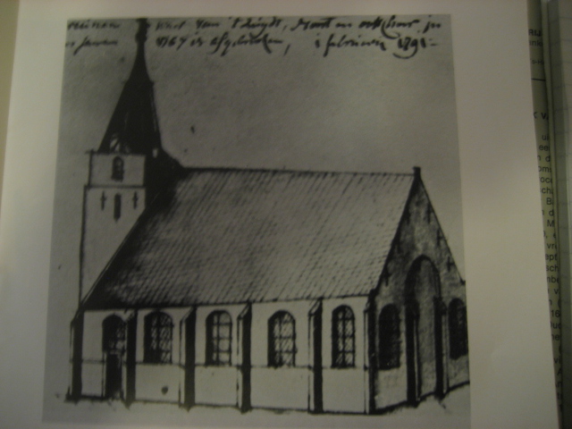 Kerk/Raadhuis - Drunen 1791