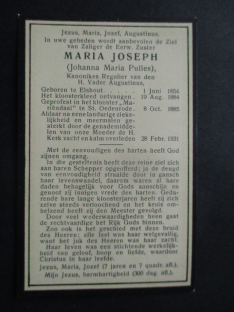 Elshout Maria J. 1931